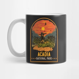 Hiking Acadia National Park Mug